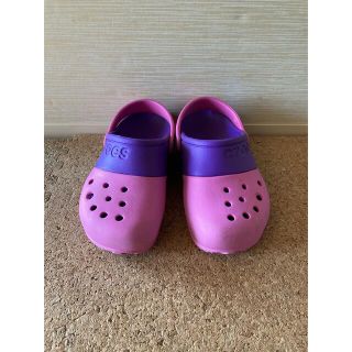 クロックス(crocs)のクロックス　キッズ　J1（19.5センチ）(サンダル)