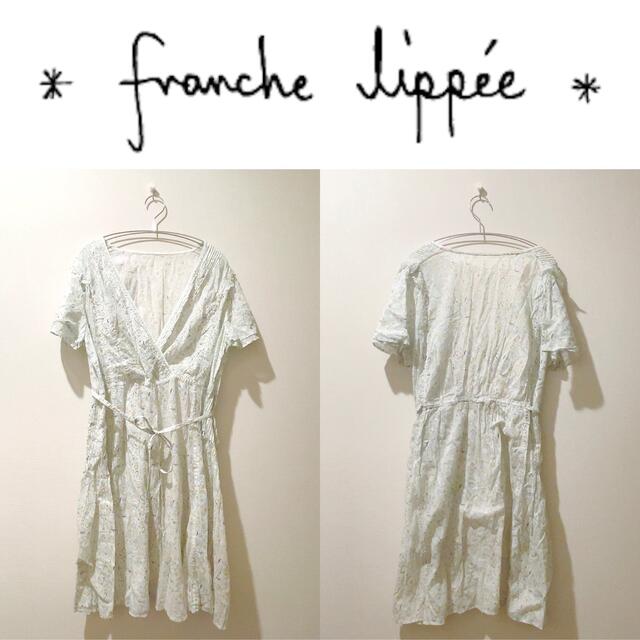 franche lippee(フランシュリッペ)の【franche lippee 】♡晩餐会柄　ワンピース　FL5 レディースのワンピース(ひざ丈ワンピース)の商品写真