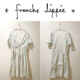 フランシュリッペ(franche lippee)の【franche lippee 】♡晩餐会柄　ワンピース　FL5(ひざ丈ワンピース)