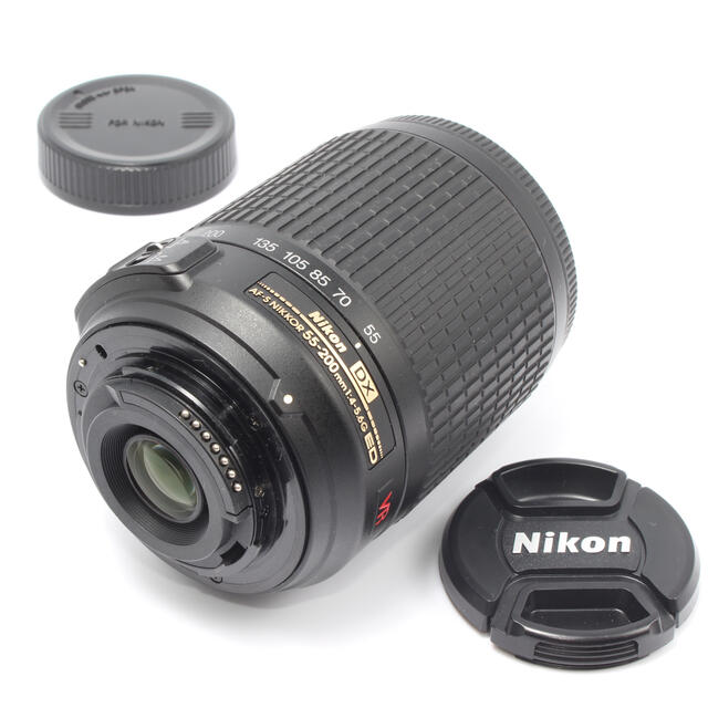 Nikon(ニコン)の✨大迫力の望遠レンズ✨ニコン Nikon AF-S DX VR 55-200mm スマホ/家電/カメラのカメラ(レンズ(ズーム))の商品写真