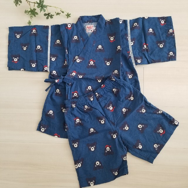 DOUBLE.B(ダブルビー)のMikihouse  DOUBLE-B  甚平　110センチ キッズ/ベビー/マタニティのキッズ服男の子用(90cm~)(甚平/浴衣)の商品写真