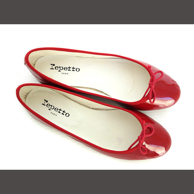 Repetto♡赤バレエシューズ