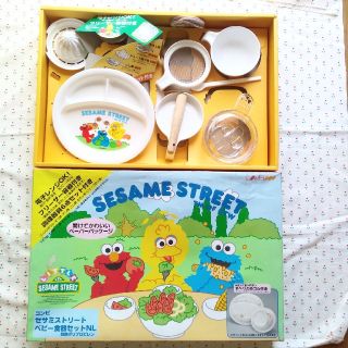 コンビ(combi)のコンビ　COMBI　ベビー食器　セット　セサミストリート(離乳食器セット)