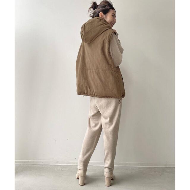 L'Appartement DEUXIEME CLASSE(アパルトモンドゥーズィエムクラス)のREMI RELIEF 2way Blouson ベージュ レディースのジャケット/アウター(ブルゾン)の商品写真