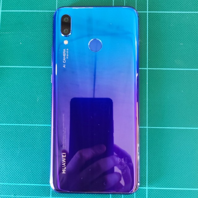 Huawei nova3　パープル　128GB/4GB