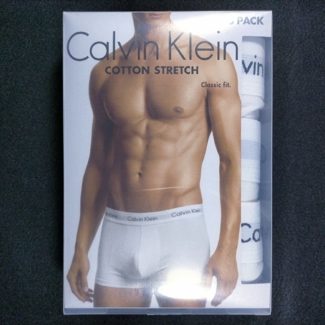 Calvin Klein(カルバンクライン)のボクサーパンツ カルバンクライン 綿 S 3枚 メンズのアンダーウェア(ボクサーパンツ)の商品写真