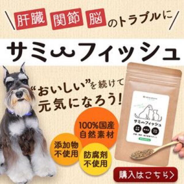 獣医推奨 ふりかけサプリ「サミーフィッシュ」！ その他のペット用品(ペットフード)の商品写真