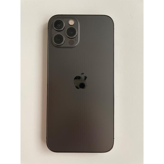 上品な iPhone - 中古極美品 iPhone12 Pro 128GB グラファイト SIM
