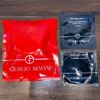 ジョルジオアルマーニ(Giorgio Armani)のGIORGIOARMANI ジョルジオアルマーニ ファンデ 下地 サンプルセット(サンプル/トライアルキット)