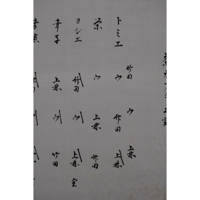 真作表千家/永田宗伴/茶カフキ之記/横物/掛軸宝船