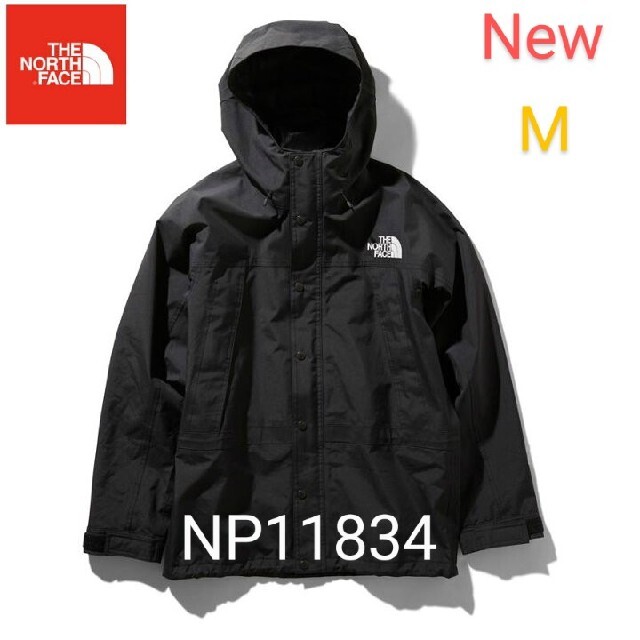 ザノースフェイス マウンテンライトジャケット メンズM 黒(K) NP11834GORE-TEX