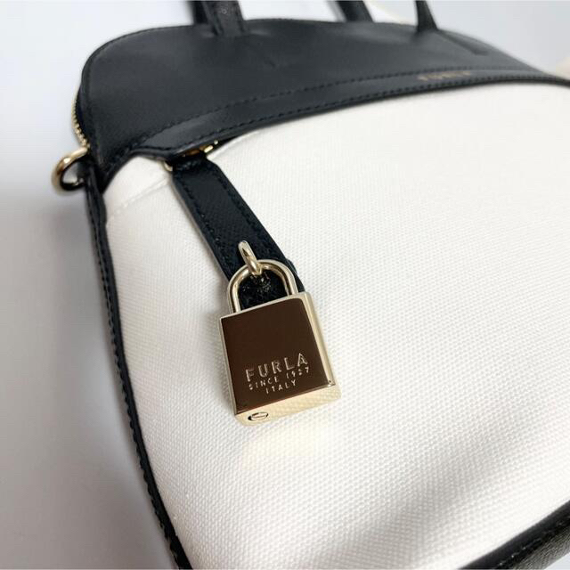 FURLA フルラ　バイカラー　パイパー2way ショルダーバッグ