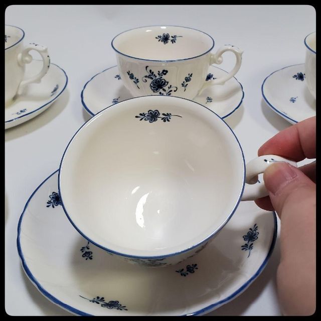 Noritake(ノリタケ)のノリタケ　クラフトーン　カップ&ソーサー　6客 インテリア/住まい/日用品のキッチン/食器(グラス/カップ)の商品写真