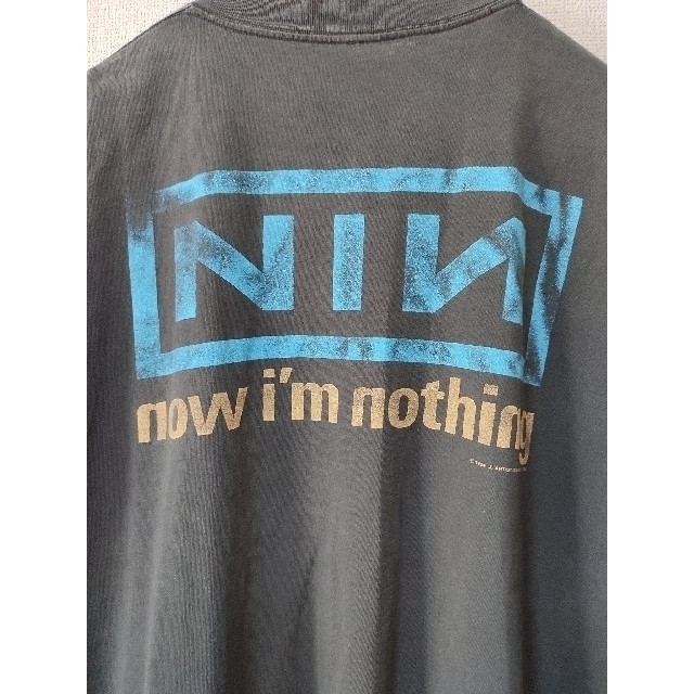 古着 90s Nine inch Nails ボロ メンズのトップス(Tシャツ/カットソー(半袖/袖なし))の商品写真
