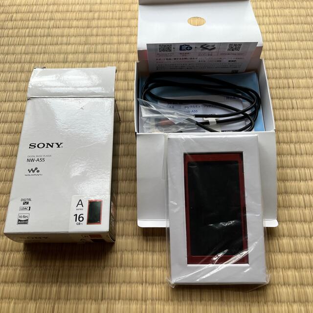 SONY  ウォークマン Aシリーズ NW-A55(R)