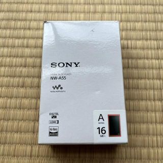 ソニー(SONY)のSONY  ウォークマン Aシリーズ NW-A55(R)(ポータブルプレーヤー)