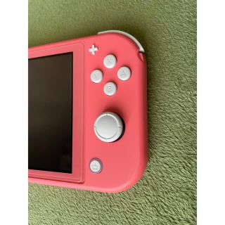 ※一部欠け Nintendo Switch Lite コーラル ピンク スイッチ