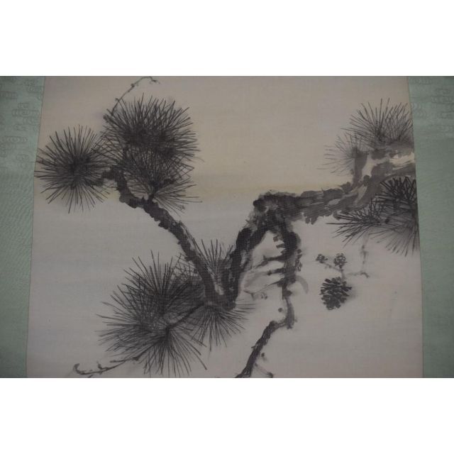 景仙/游鯉図/遊鯉図/松鯉図/掛軸☆宝船☆Z-457の通販 by 掛軸 景仙/游鯉図/遊鯉図/松鯉図/掛軸☆宝船☆Z-457の通販 by 掛軸
