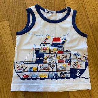 ファミリア(familiar)のファミリア　お話Tシャツシリーズ　タンクトップ80(Ｔシャツ)