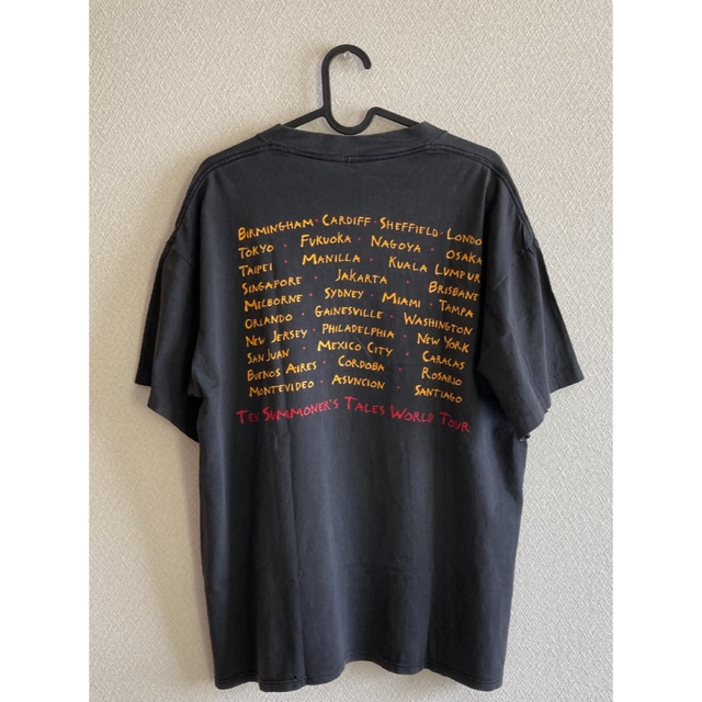sting world tour tシャツ 90s