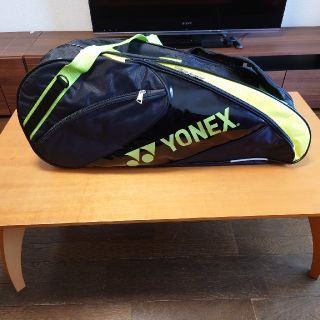 ヨネックス(YONEX)のYONEX ヨネックス ラケットバッグ6イエロー　ブラック  BAG1732R(バッグ)