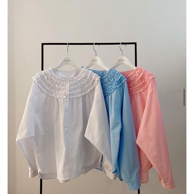 高価値セリー mini frill blouse  ロージーモンスター シャツ/ブラウス(長袖/七分)