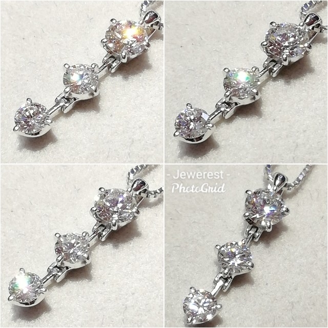 TASAKI(タサキ)のTASAKI ※ TRILOGY✨Pt900 & Pt850✨ダイヤネックレス✨ レディースのアクセサリー(ネックレス)の商品写真