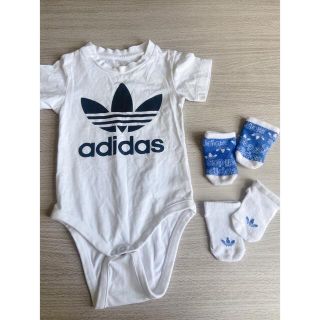 アディダス(adidas)のadidasロンパース(ロンパース)