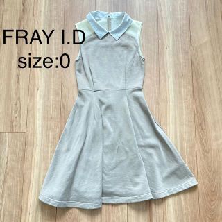 FRAY I.D ノースリーブ ワンピース(ミニワンピース)