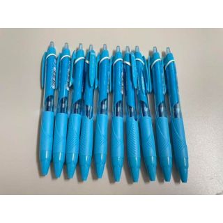 ミツビシエンピツ(三菱鉛筆)の新品　油性ボールペン　ジェットストリーム　カラーインク　0.7mm　ライトブルー(ペン/マーカー)