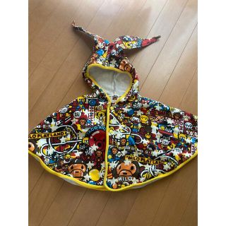 A BATHING APE - BAPE ポンチョ アウター ベイプキッズ エイプ