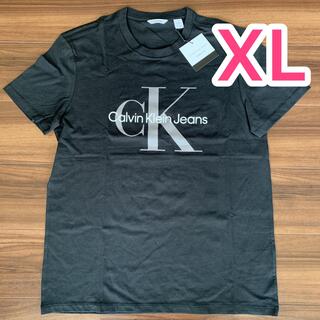 カルバンクライン(Calvin Klein)の【新品】カルバンクライン Calvin Klein Tシャツ 黒 メンズXL(Tシャツ/カットソー(半袖/袖なし))