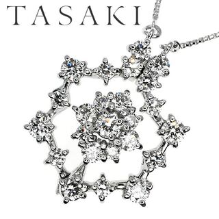 タサキ(TASAKI)のタサキ TASAKI ダイヤモンド ネックレス 1.00ct 2WAY(ネックレス)