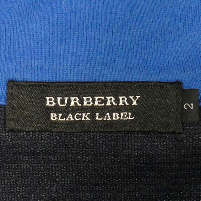 BURBERRY BLACK LABEL(バーバリーブラックレーベル)のパーカー バーバリーブラックレーベル M メンズ 2 ネイビー 青TY1695 メンズのトップス(パーカー)の商品写真