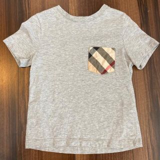 バーバリー(BURBERRY)のBurberry キッズ　Tシャツ　104cm グレー(Tシャツ/カットソー)