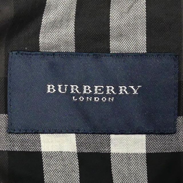 BURBERRY - ミリタリージャケット バーバリーロンドン 黒 M メンズノバ