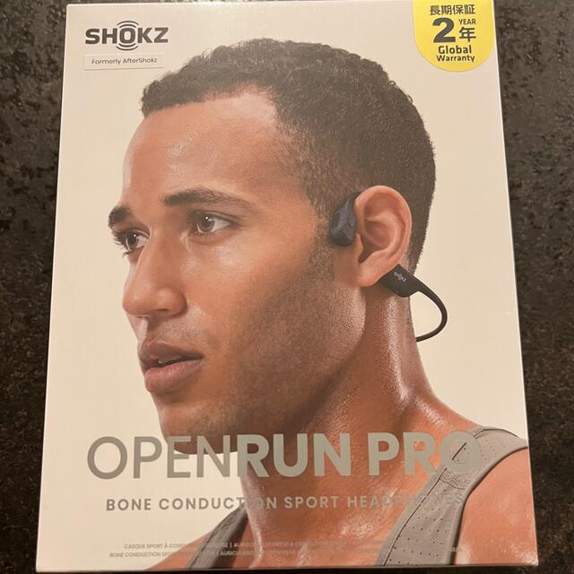 新品未使用 SHOKZ 骨伝導イヤホン OPENRUN PRO BLACK