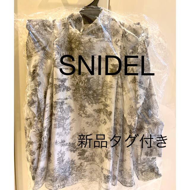 SNIDEL(スナイデル)のsnidel オーガンシースルーブラウス レディースのトップス(シャツ/ブラウス(長袖/七分))の商品写真