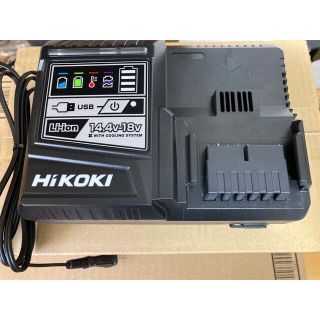 ヒタチ(日立)のHikoki日立工機 急速充電器 UC18YDL 充電器 純正　未使用(メンテナンス用品)