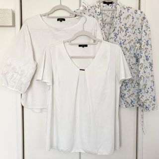 コムサイズム(COMME CA ISM)の【セット売り】COMME CA ISM サマートップス3枚(カットソー(半袖/袖なし))