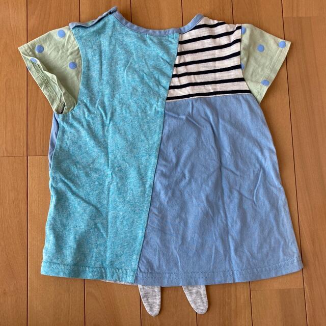 sense of wonder(センスオブワンダー)のベイビーチアー　いぬさんTシャツ　100 キッズ/ベビー/マタニティのキッズ服男の子用(90cm~)(Tシャツ/カットソー)の商品写真