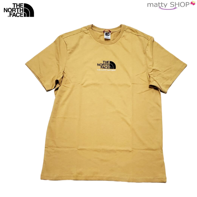 16 THE NORTH FACE 半袖Tシャツ マスタード　XL 新品