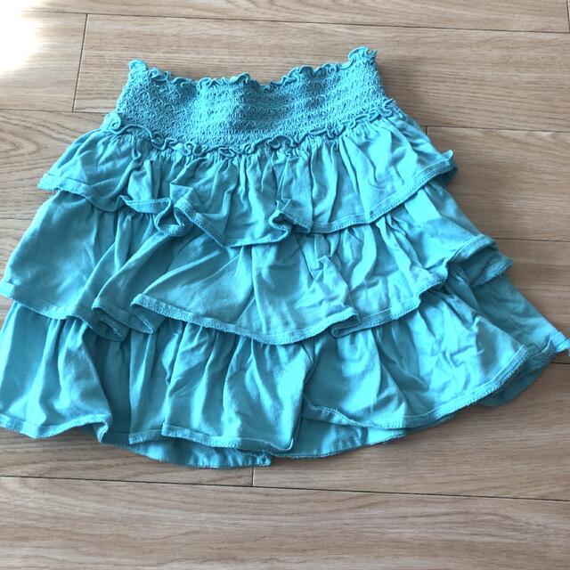 GAP Kids(ギャップキッズ)のGAPキッズ　フリルスカート130 キッズ/ベビー/マタニティのキッズ服女の子用(90cm~)(スカート)の商品写真