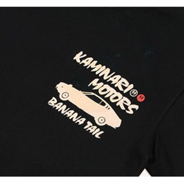 TEDMAN(テッドマン)のカミナリモータース/セリカ/Tシャツ/ブラック/KMT-221/エフ商会 メンズのトップス(Tシャツ/カットソー(半袖/袖なし))の商品写真