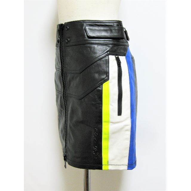 DIESEL - DIESEL x ALPINESTARS コラボレザースカート 公式86900円