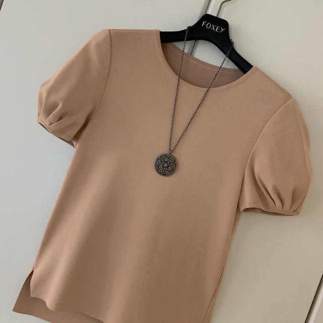 2個以上購入で送料無料 ♡美品♡ FOXEY シュー トップス 40 ベリーニ