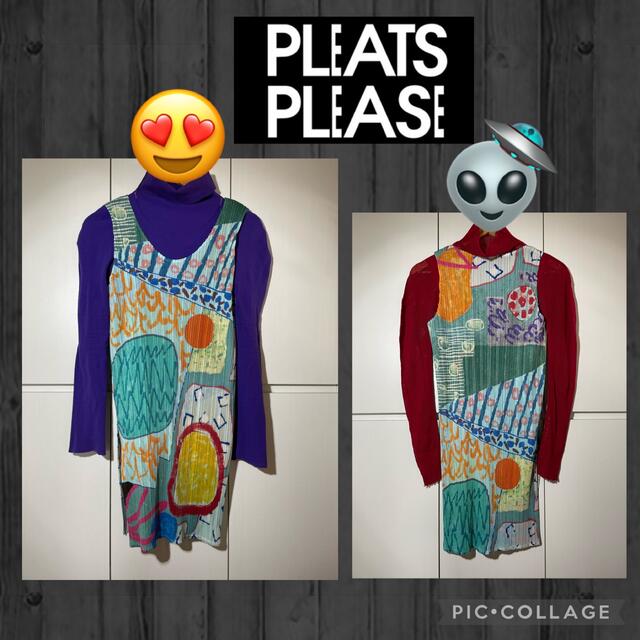 PLEATS PLEASE ISSEY MIYAKE - PLEATSPLEASEチュニック 3 プリーツ