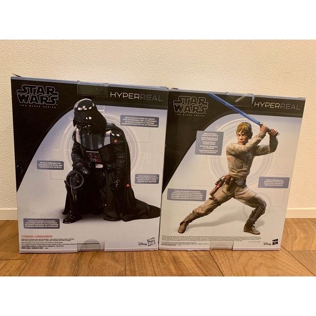 未開封 スターウォーズ ハイパーリアルダースベイダー ルークスカイ