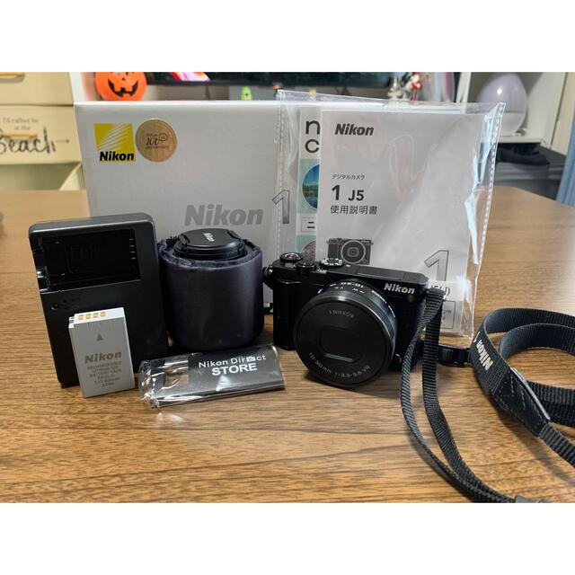 Nikon Nikon 1 J5 Wズームレンズキット BLACK 売れ筋がひ! liscar.ru