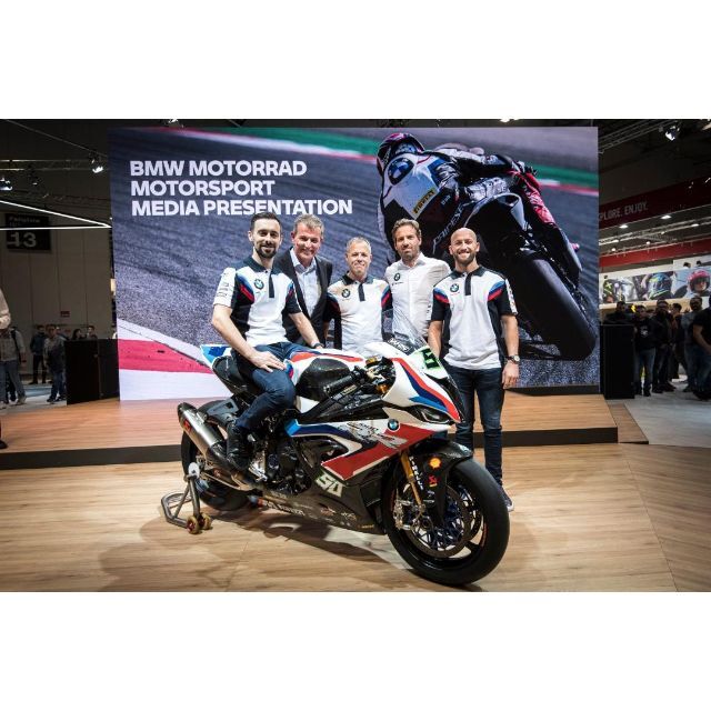 【BMW motorrad】WorldSBK オフィシャル  Tシャツ 紺【L】